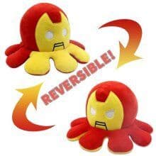 Iron Man Reversible Octopus Plush Toy for Kids
