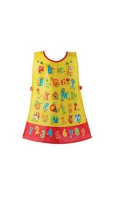 KIDS ABC ALPHABETS PVC TABARD APRON