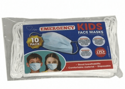 Kids Face Masks 10pk