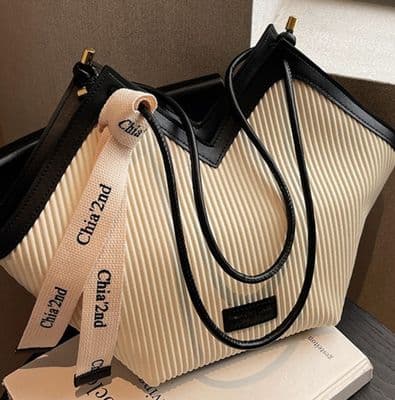 Large Capacity Asymmetrical Tote Bag