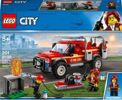 LEGO City Fire Chief Response Truck