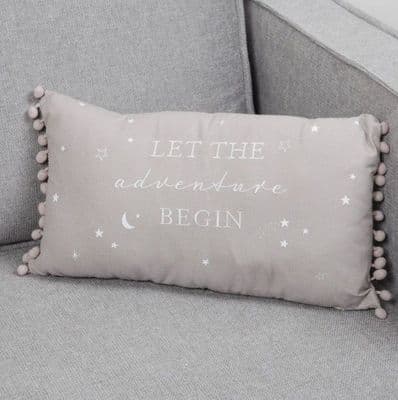 Let The Adventure Begin Cushion