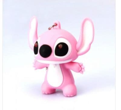 Lilo And Stitch Cartoon Toys LED Keychains Kids