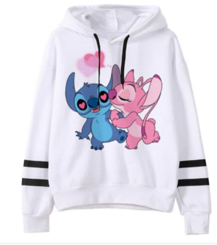 Lilo and Stitch Hooded Hoodie Sweatershirt Cartoon - S