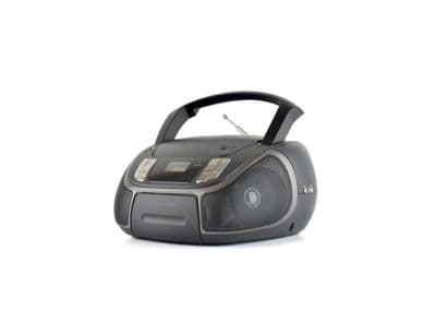 Lloytron Portable Stereo CD Radio with Bluetooth - Black