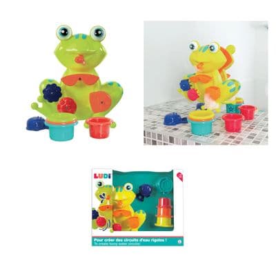 LUDI Frog Bath Set