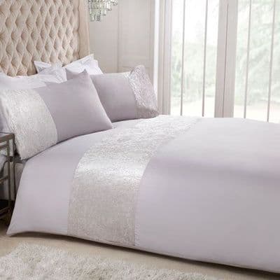 LUXURY VELVET CUFF DUVET SET