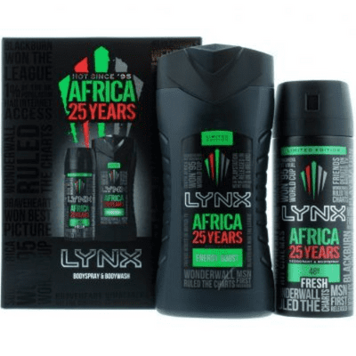 LYNX Africa 25 Years 2pcs Gift Set