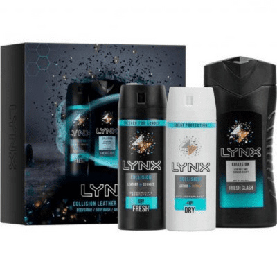 LYNX Collision Leather & Cookies 3pcs Gift Set