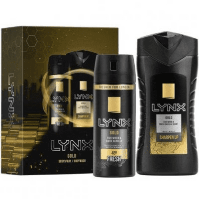 LYNX Gold 2pcs Gift Set