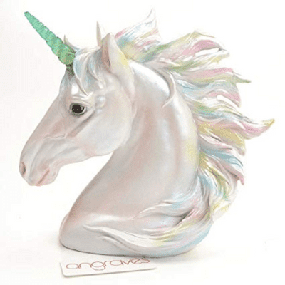 magical unicorn bust