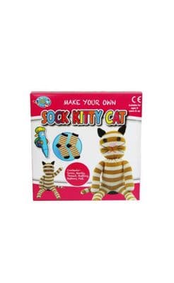 MAKE YOUR OWN SOCK KITTY CAT SET
