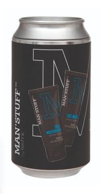 Man'Stuff Beer Can Facial Gift Set