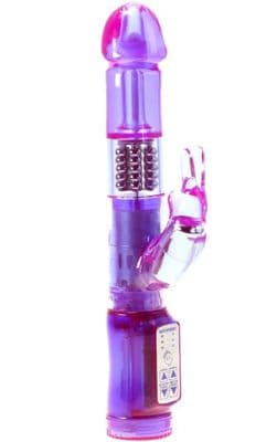 Me You Us Exotic Slim Rabbit Vibrator Purple
