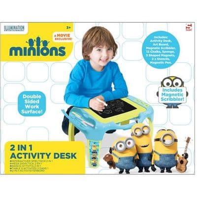 Minions 2 in 1 Activity Desk