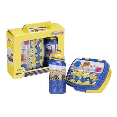 Minions 2 Lunch Box Set With Bottle