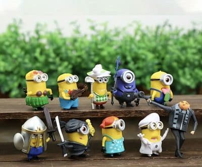 Minions PVC Figure Dolls 10pcs Minions PVC Figure Dolls
