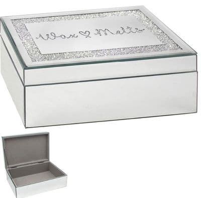 Mirror Crystal Wax Melts Box 21cm/26cm