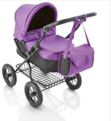 Molly Dolly Purple dolls pram