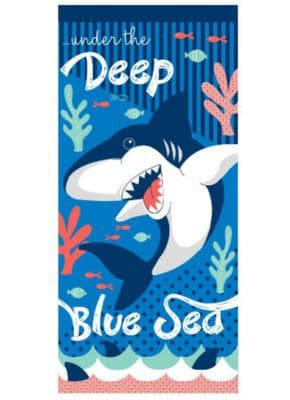 Novalty Design Shark Beach Towel