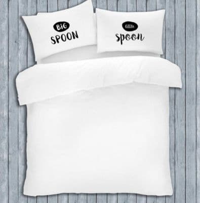 NOVELTY SLOGAN PILLOW CASES SPOON