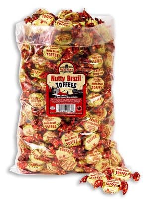 NUTTY BRAZIL TOFFEES (WALKERS NONSUCH) 2.5KG