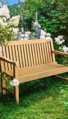 Outdoor Patio, Fade-Resistant Bench