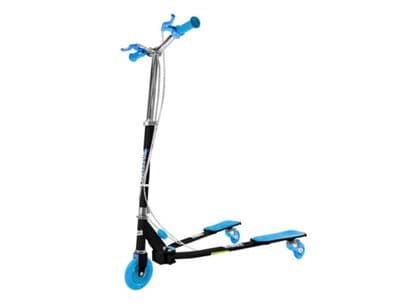 Ozbozz Scissor Scooter Black & Blue