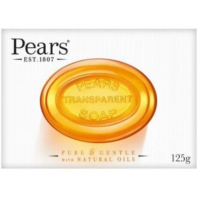 Pears Transparent Soap 125g – Orange Soap with Natural Oils