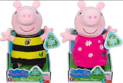 Peppa Pig Eco Plush Asst