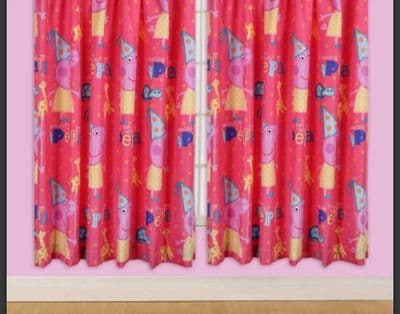 Peppa Pig 'Funfair' Curtains - 66