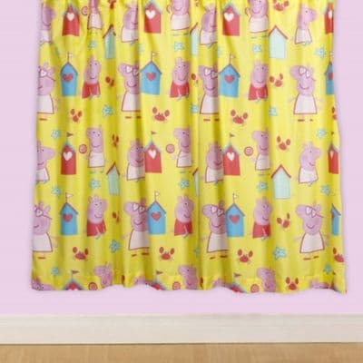 Peppa Pig 'Seaside' Curtains - 66