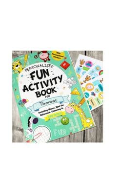 Personalised Activity Book with Stickers
