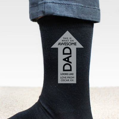 Personalised Dad Socks