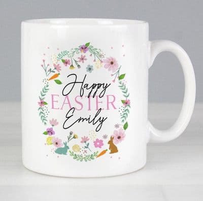Personalised Easter Springtime Mug
