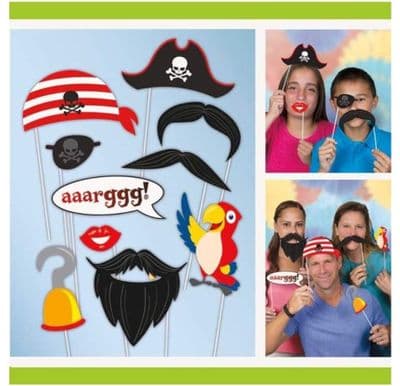 Pirate Photo Booth Props