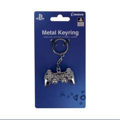 Playstation 3D Metal Keyring