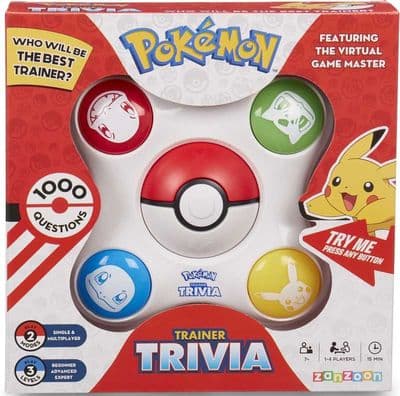 Pokemon Trainer Trivia Game