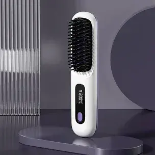 Portable Straightener Brush - GoBrush PRO, Go Brush Pro Numoya Straightener