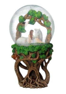 Pure Heart Snowglobe (AS) 18cm