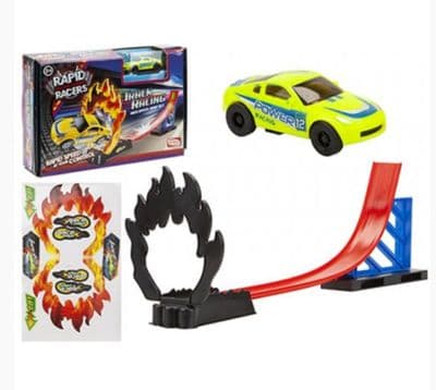 RAPID RACER PULL BACK CAR WITH TRACK