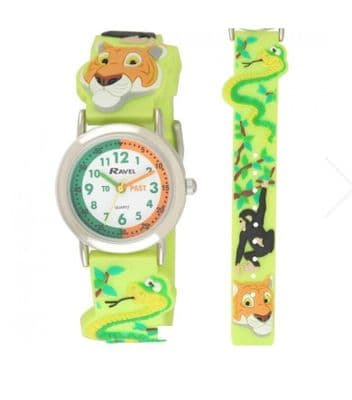 Ravel Kids 3D Jungle Time Teacher Watch