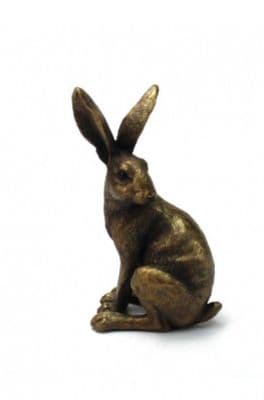 Reflections Bronze Hare