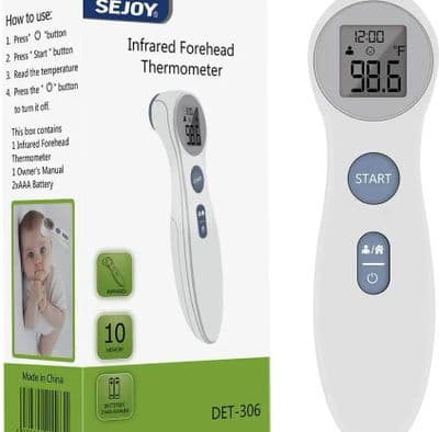 Sejoy Non-Contact Medical Infrared Forehead Thermometer