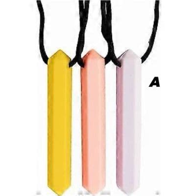 Sensory Chew Necklace - Ultra Durable Silicone Chew Jewelry for Autism & Anxiety