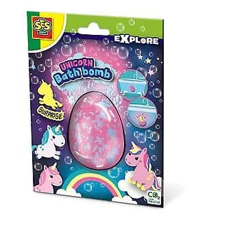 SES CREATIVE Explore Unicorn Bath Bomb Surprise