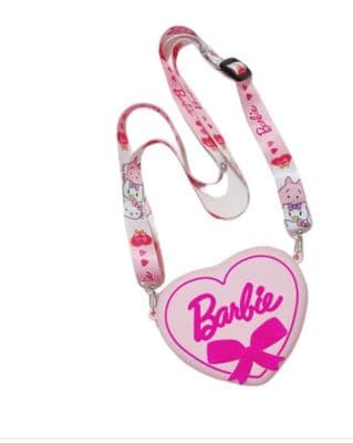 Silicone Barbie Mini Single Shoulder Bag Cartoon Crossbodybag Gifts Coin Purse