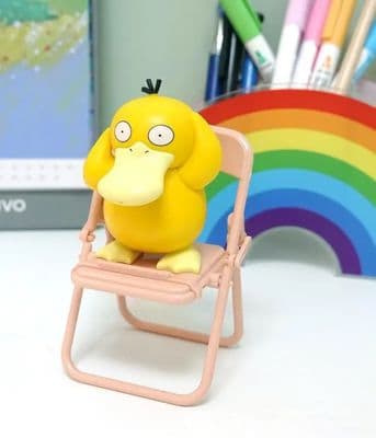 Small Chair Mobile Phone Holder Foldable Desktop Chair Holder Lovely Small Stool Mobile Phone Holder