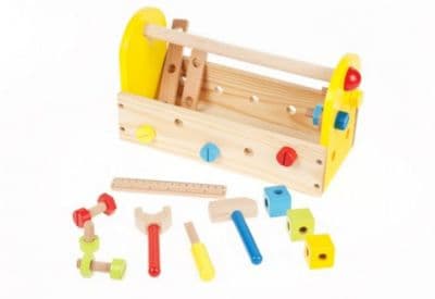 Small Wooden DIY Tool Case For Children