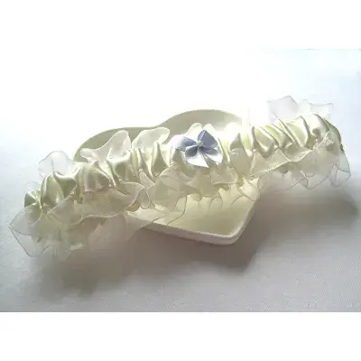 Something Blue Wedding Garter - Gift For The Bride